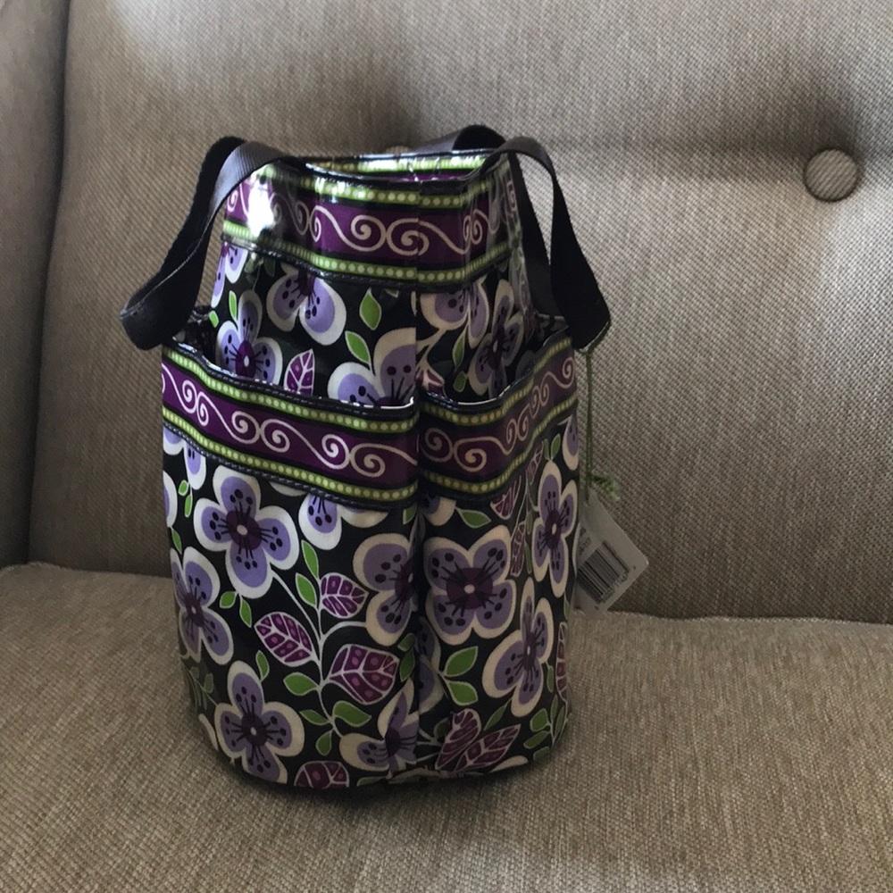 Vera Bradley ‘plum petals’ shower caddy